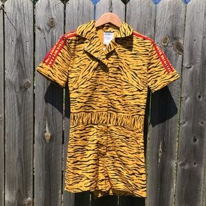 Rare Adidas Jeremy Scott Tiger Romper!